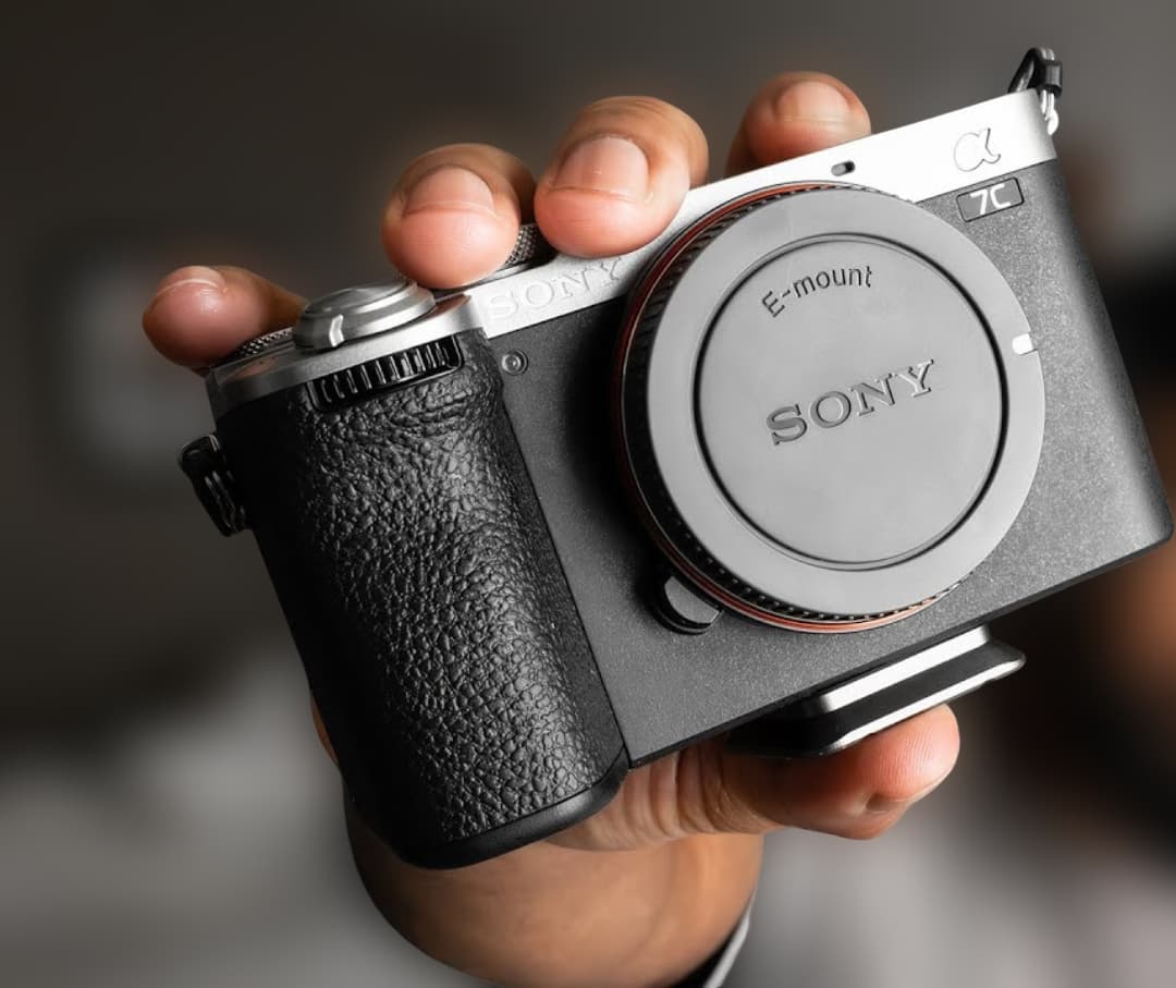 Sony camera behind the scenes